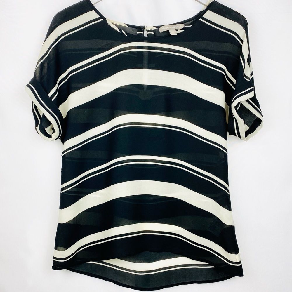 BANANA REPUBLIC  Striped oversized Blouse.